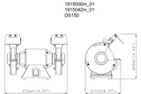 DS 150 (619150000) Шлифовальная машина с двумя кругами