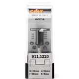 Фреза концевая CMT пазовая D=12,0 I=20,0 S=8,0 L=50,0  CMT PRO 911.1220