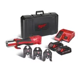 КОМПАКТНЫЙ БЕСЩЕТОЧНЫЙ ИНСТРУМЕНТ ДЛЯ ОБЖИМА ТРУБ M18™ FORCE LOGIC™ M18 BLHPT-202C V-SET