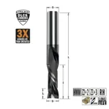 Фреза спиральная монолитная с покрытием DLCP 12x42x90 Z=2+2 S=12 RH CMT 190.120.41