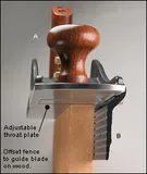 Упор для рубанка Veritas Bevel Up Jointer Plane, винтовой