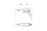 SE 2500 (620044000) Шуруповерт для гипсокартона