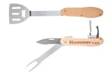 Мультитул для гриля HAMMER Flex 310-310, нержавеющая сталь, разборный, 5 приборов 530195