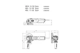 WE 17-150 Quick (601074000) Угловая шлифовальная машина
