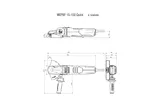WEPBF 15-150 Quick (613085000) Угловые шлифовальные машины с плоским редуктором
