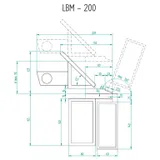 Листогиб Metal Master Euromaster LBM 250 PRO
