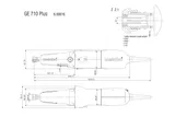 GE 710 Plus (600616000) Прямошлифовальные машины