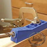 Приспособление для соединения саморезами Kreg Jig Mini (MKJ) + Ступенчатое сверло + ключ