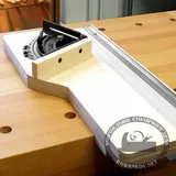 Угловой упор для работы с донцем. Veritas Shooting Board Fence