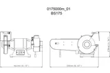 BS 175 (601750000) Комбинированный ленточно-шлифовальный станок