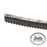 Рашпиль Iwasaki, красный, изогнутый, полукруглый, 200*10мм, шаг-1.6мм