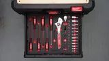 Набор торцевых головок 1/4 с трещоткой и шестигранных ключей Milwaukee для PACKOUT (35 шт)