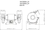 DS 175 (619175000) Шлифовальная машина с двумя кругами
