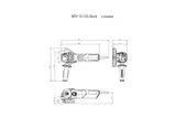 WEV 10-125 Quick (600388950) Угловая шлифовальная машина