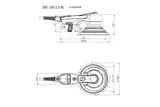 SXE 150-2.5 BL (615025000) Эксцентриковая шлифовальная машина