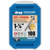 Саморезы Kreg Jig из нержавеющей стали 4,0 х 31,8 (100 шт.)