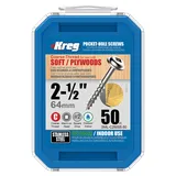 Саморезы Kreg Jig из нержавеющей стали 4,8 х 63,5 (50 шт.)