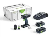 Аккумуляторная дрель-шуруповёрт T 18+3 Li 3,1-Compact