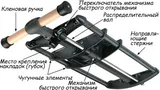 Тиски столярные Veritas Quick-Release Front Vise, передние быстрозажимные