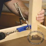 Приспособление для соединения саморезами Kreg Jig Mini (MKJ) + Ступенчатое сверло + ключ