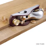 Рубанок Dictum Block Plane, 160/44мм/12град//SK4, с открытыми бортами