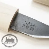 Ножи-косяки Yoshiharu, японские 2сл. прав. и лев. с дерев. ручкой и ножнами