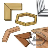 Ножницы для реек, Lowe / Trend Hand mitre shear