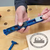 Приспособление для соединения саморезами Kreg Jig 310 +Ступенчатое сверло+ключ+бита+ограничитель
