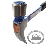 Молоток Vaughan плотницкий R404ML, 624гр (22oz), 395мм, резиновая рукоять