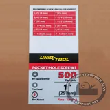 Оцинкованные cаморезы Uniq Tool PAN-Head