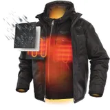 Куртка 3-в-1 с электроподогревом Milwaukee M12 HJ 3IN1-0 (XL)