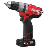 Аккумуляторная ударная дрель - шуруповерт Milwaukee M12 FUEL CPD-602X