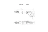 BDE 1100 (600806000) Дрель
