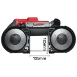 Ленточная пила Milwaukee M18 FUEL CBS125-0 по металлу