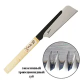 Пила обушковая Shogun Dozuki-Mini Saw, 150мм, 18tpi, прямая деревянная рукоять