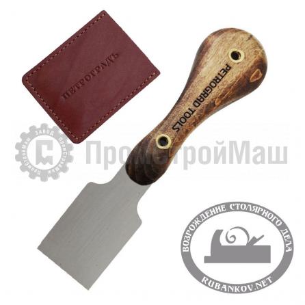 m00016986 Нож шорный ПЕТРОГРАДЪ, модель 1, односторонняя заточка