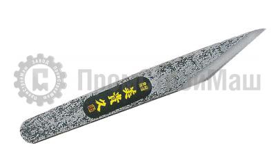 m00002440 Нож-косяк японский, 180мм*20мм*3мм, правая заточка, без рукояти, 'прибитая' поверхность