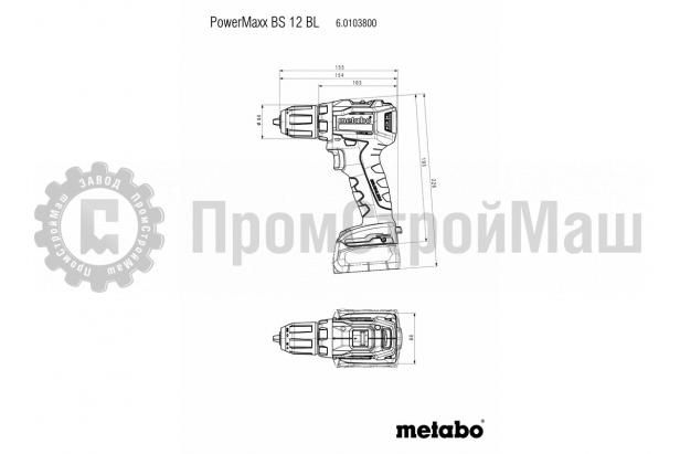 Metabo PowerMaxx BS 12 BL  