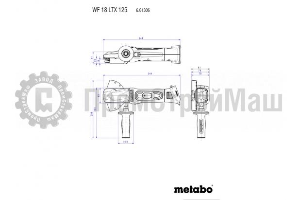Metabo WF 18 LTX 125 Quick  