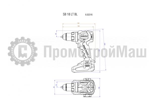 Metabo SB 18 LT BL  