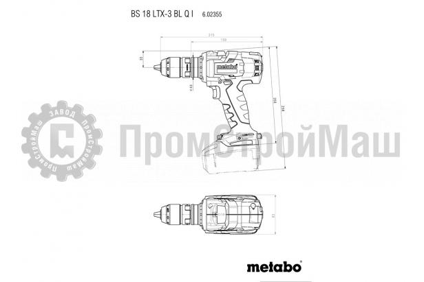 Metabo BS 18 LTX-3 BL Q I  