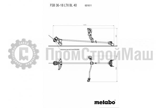 Metabo FSB 36-18 LTX BL 40  