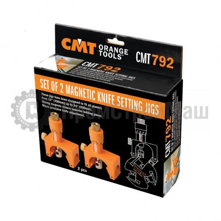 Магнитный набор точной установки фуговальных / строгальных ножей CMT792