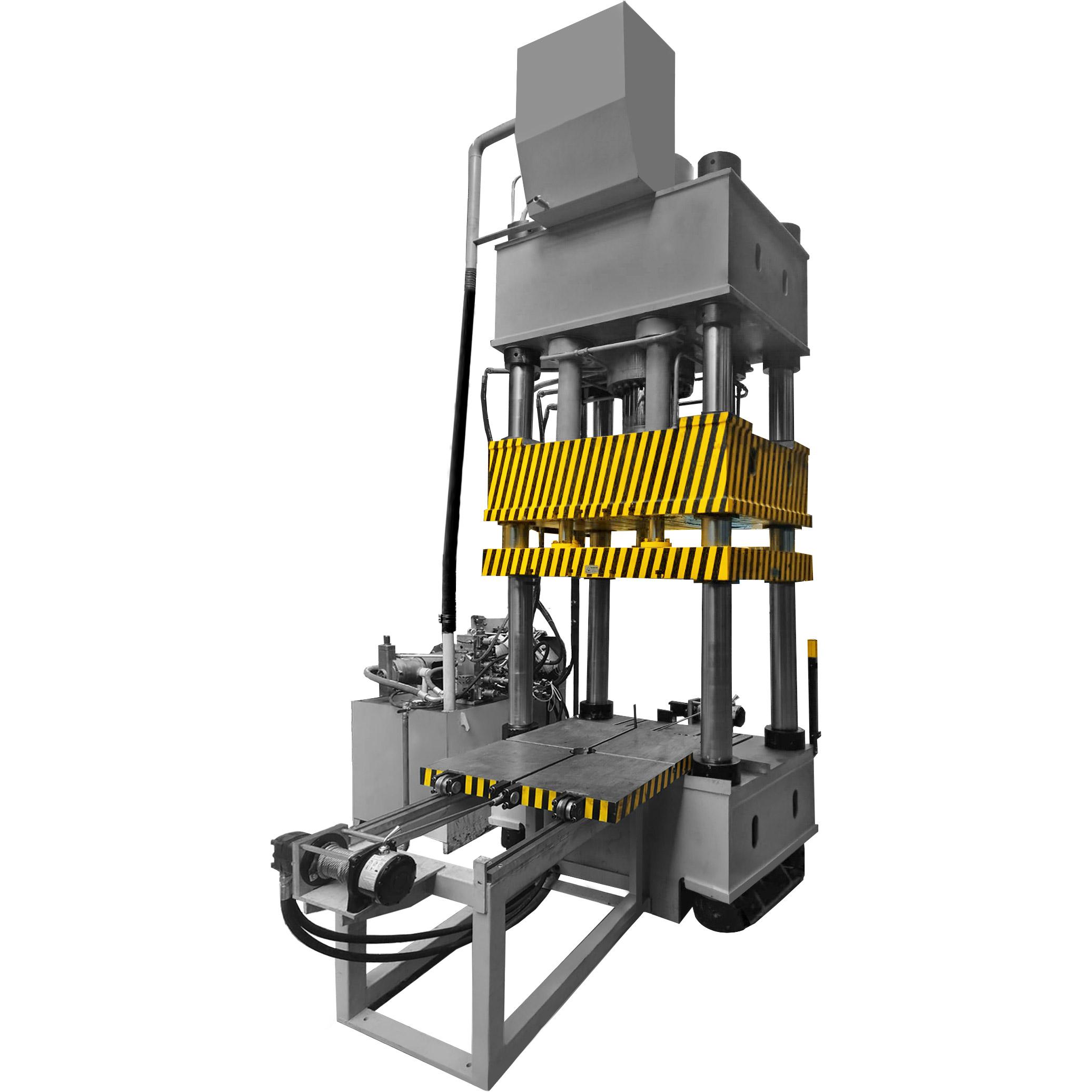 Четырехстоечный гидравлический пресса ДА1438С