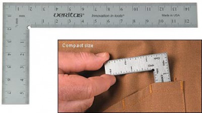 Угольник плоский Veritas 150*80мм