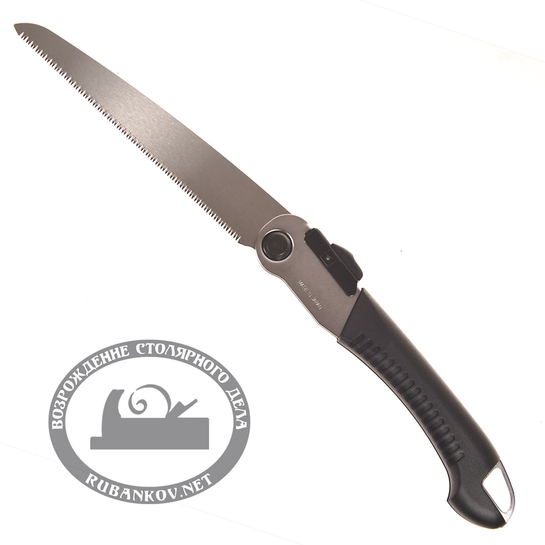 Пила безобушковая Shogun Folding Saw, 210мм, 12tpi, 0.7мм, складывающаяся рукоять