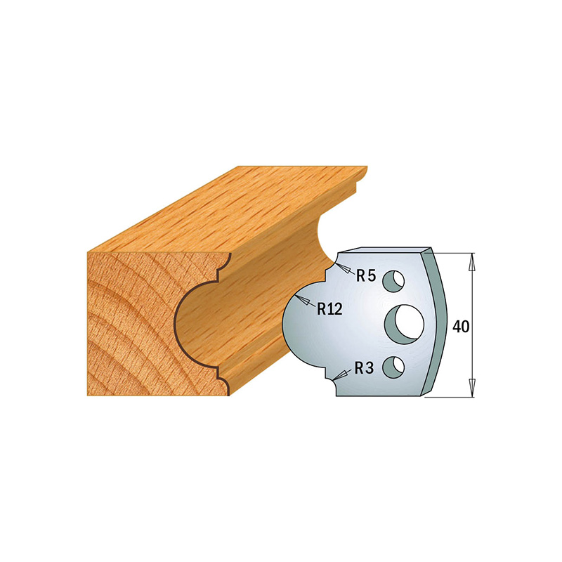 Комплект из 2-х ножей 40x4 SP CMT 690.018