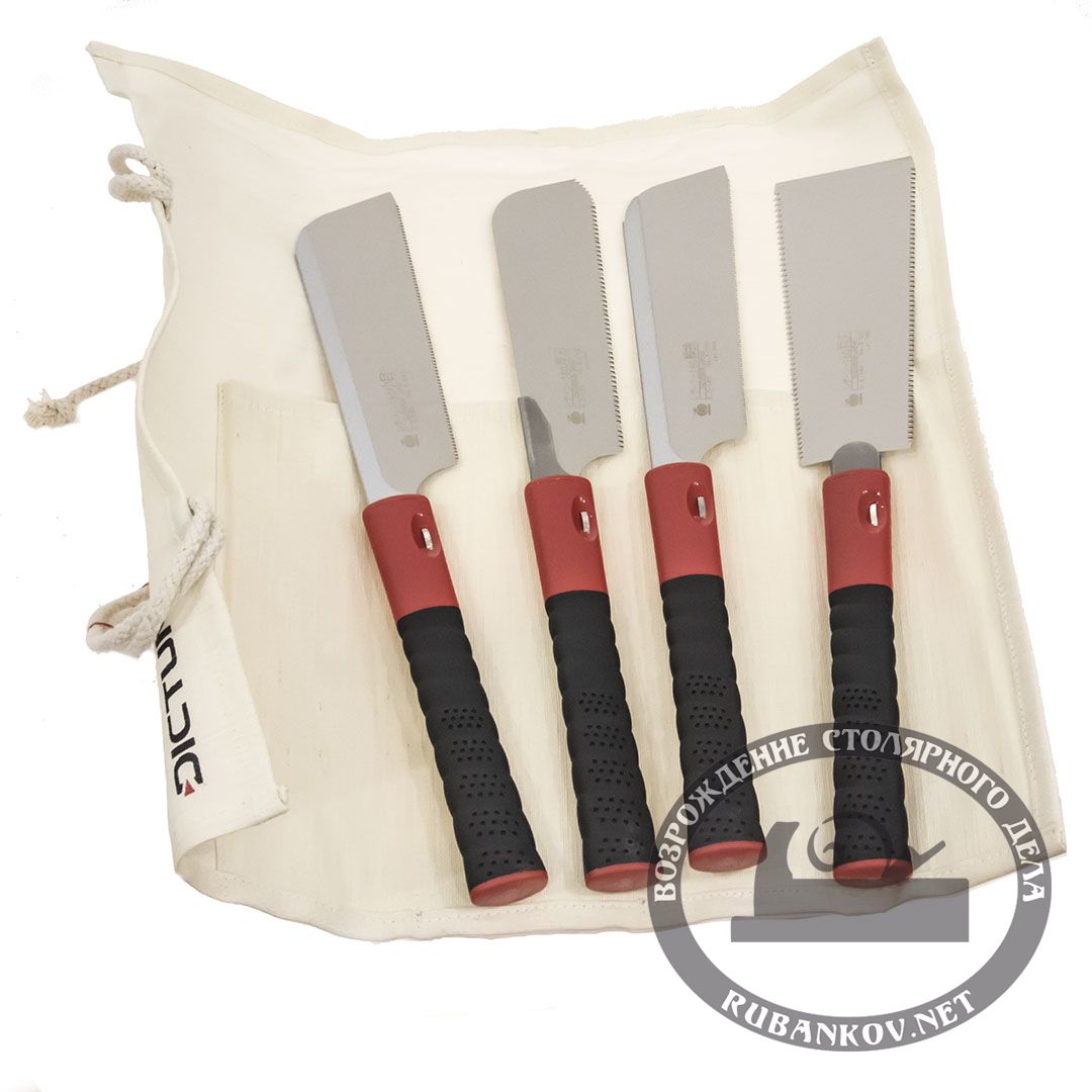 Пилы яп, 180мм, пласт.рук, 4шт, 712863