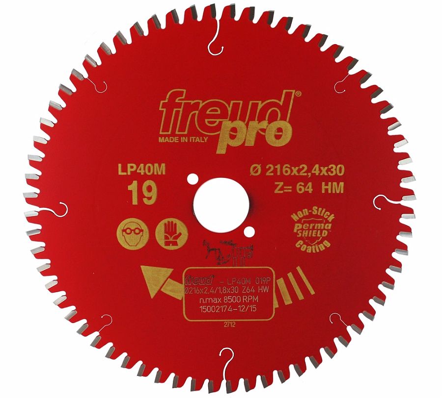 Пила дисковая FREUD Pro 216x2,4x30x64 FZ/TR Neg