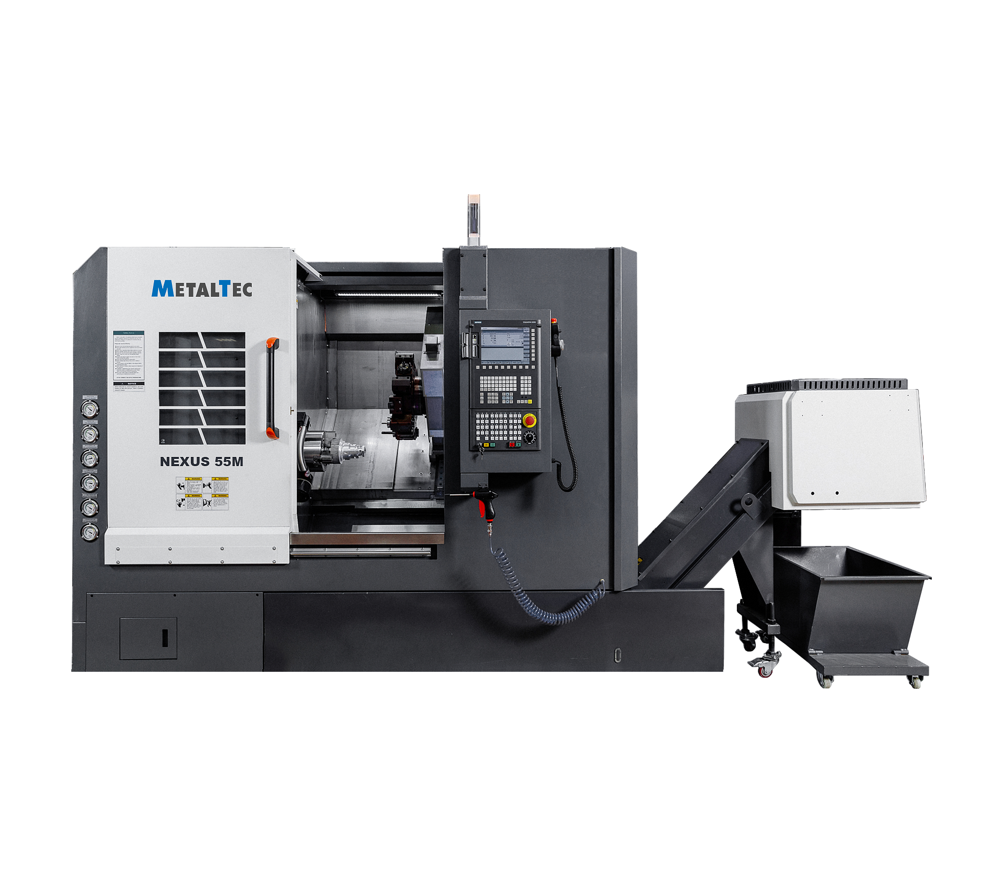 MetalTec NEXUS 55M (KND) - Токарный станок ЧПУ с наклонной станиной